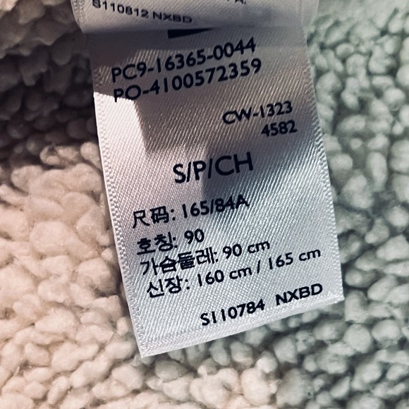 NWT Levis Mens Sherpa Jacket Denim Trucker Jacket Light Wash 163650044 Small - Picture 11 of 11